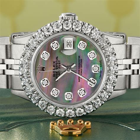 rolex diamond bezel men|men's diamond bezel Rolex watches.